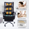 Extendable Swivel Shiatsu Vibration Executive CEO Chair Massager Electric Thermal Office Chair with Massage Function